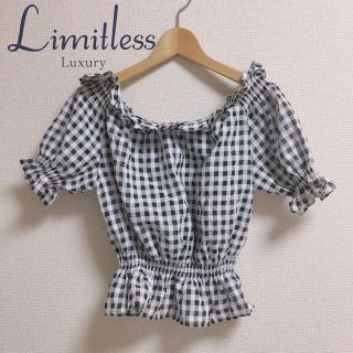 リミットレスラグジュアリー(LIMITLESS LUXURY)のLIMITLESS LUXURY 2way❤︎オフショルダートップス(カットソー(半袖/袖なし))