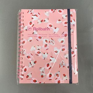 Rollbahn♡いちごみるく　イチゴミルク　ノート　ピンク　文房具　苺(ノート/メモ帳/ふせん)