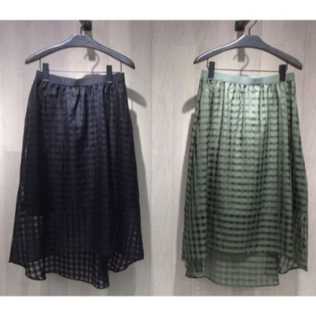 Theory - Theory 18ss チェックスカート