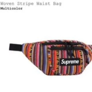 シュプリーム(Supreme)のsupreme woven stripe waist bag(ウエストポーチ)