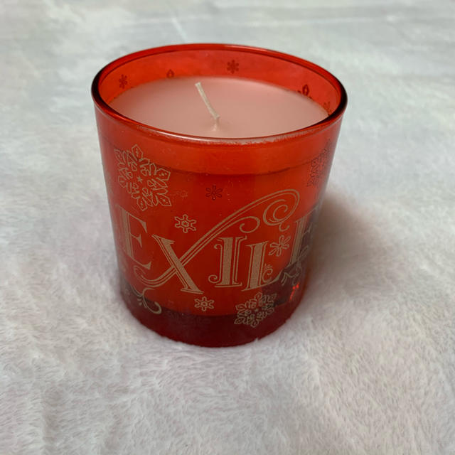 EXILE(エグザイル)のEXILE クリスマスキャンドル インテリア/住まい/日用品のインテリア小物(その他)の商品写真