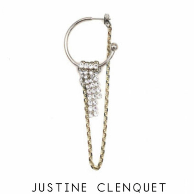 L'Appartement DEUXIEME CLASSE(アパルトモンドゥーズィエムクラス)のJUSTINE CLENQUET シングル ピアス 片耳 ジュスティーヌクランケ メンズのアクセサリー(ピアス(片耳用))の商品写真