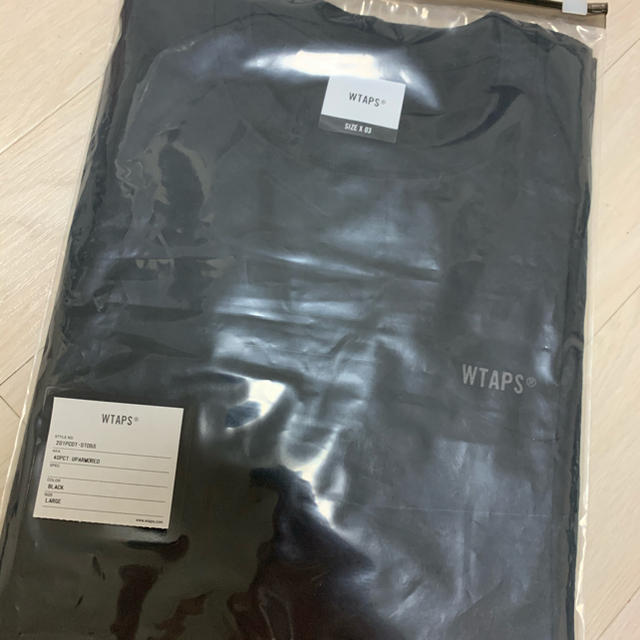 W)taps(ダブルタップス)のWTAPS 20SS 40PCT UPARMORED BLACK LARGE メンズのトップス(Tシャツ/カットソー(半袖/袖なし))の商品写真