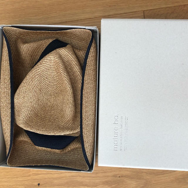 mature ha. BOXED HAT  レディースの帽子(ハット)の商品写真