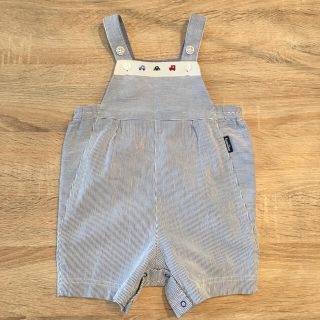 ファミリア(familiar)の美品！80 サロペット ショートオール(カバーオール)