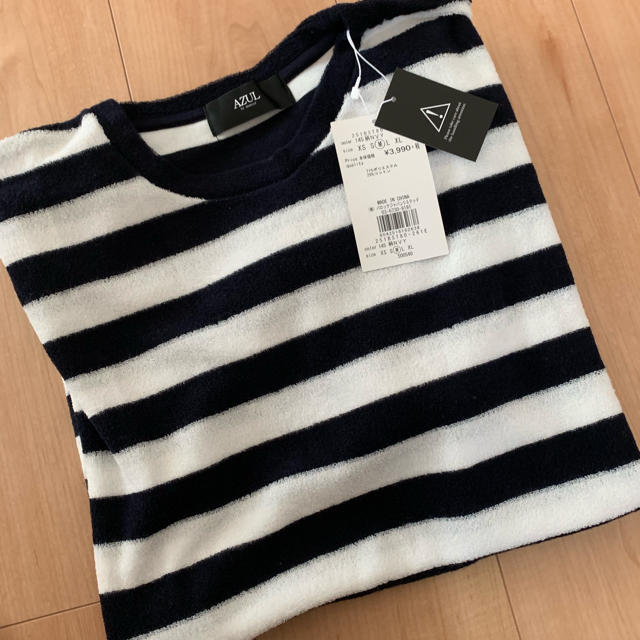 AZUL by moussy(アズールバイマウジー)のボーダーTシャツ ユニクロ  アズール ZARA H&M メンズのトップス(Tシャツ/カットソー(半袖/袖なし))の商品写真