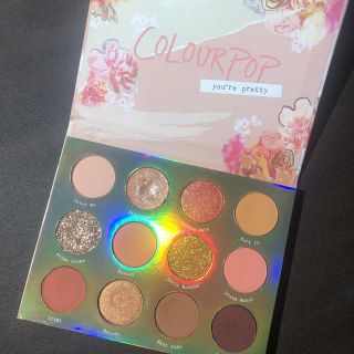 カラーポップ(colourpop)の最終価格 COLOUR POP SWEET TALK アイシャドウ パレット(アイシャドウ)