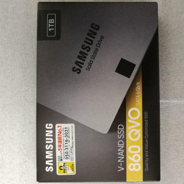 新品☆SAMSUNG 860 QVO MZ-76Q1T0B/IT 1TB SSD