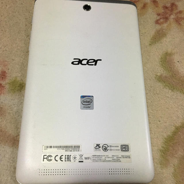 Acer(エイサー)のacerタブレット スマホ/家電/カメラのPC/タブレット(タブレット)の商品写真