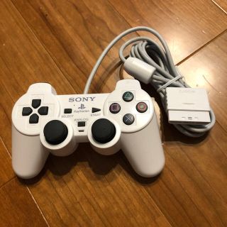 プレイステーション(PlayStation)の未使用品！コントローラー　プレステ　ホワイト(家庭用ゲーム機本体)