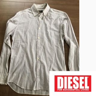 ディーゼル(DIESEL)のディーゼル　シャツ  価格交渉OK ストライプシャツ(シャツ)