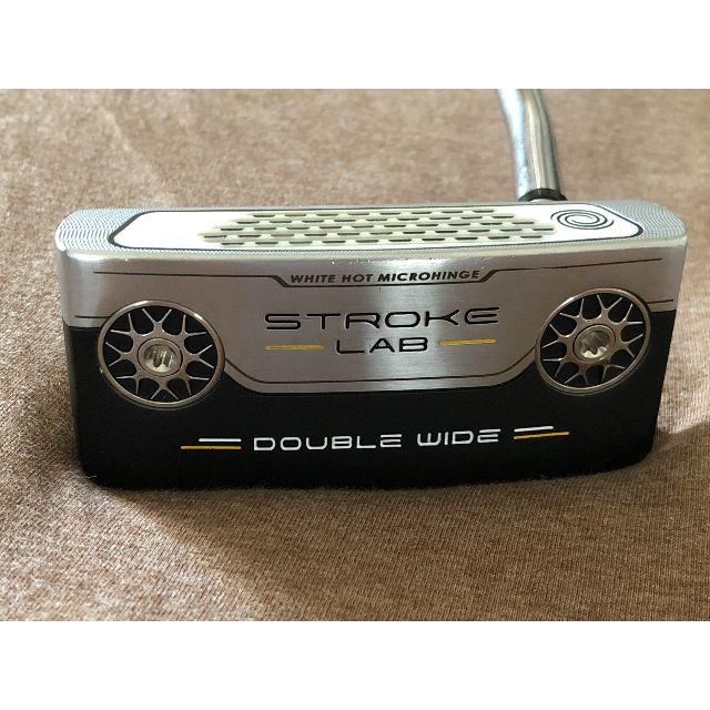 Callaway(キャロウェイ)のオデッセイ　ストロークラボ　Double Wideパター　2019年　34インチ スポーツ/アウトドアのゴルフ(クラブ)の商品写真