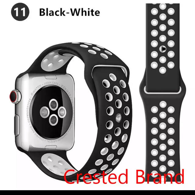 Apple Watch(アップルウォッチ)のApple Watch 42mm/44mm スポーツバンド メンズの時計(ラバーベルト)の商品写真