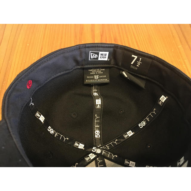 Yohji Yamamoto(ヨウジヤマモト)の【美品】 Yohji Yamamoto × newera cap 7 1/2 メンズの帽子(キャップ)の商品写真