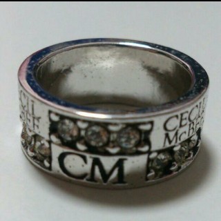 セシルマクビー(CECIL McBEE)のCECIL McBEE ロゴ リング 指輪(リング(指輪))