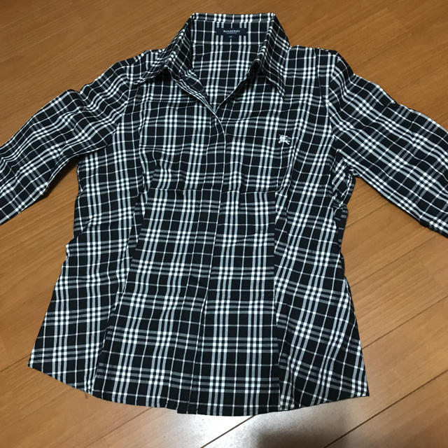 BURBERRY(バーバリー)のバーバリー  七分袖　シャツ レディースのトップス(シャツ/ブラウス(長袖/七分))の商品写真