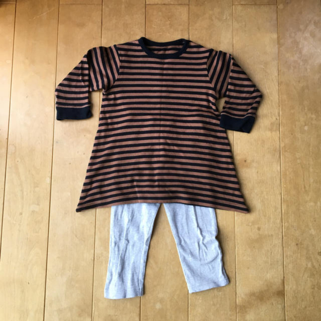 F.O.KIDS(エフオーキッズ)のTAE0919様専用☆長袖パジャマ 100cm 2枚セット キッズ/ベビー/マタニティのキッズ服女の子用(90cm~)(パジャマ)の商品写真