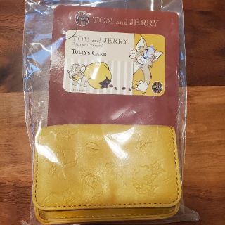 タリーズコーヒー(TULLY'S COFFEE)の【mona様専用】タリーズコーヒー　トムとジェリー　カードケース(パスケース/IDカードホルダー)