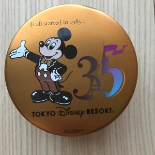 ディズニー(Disney)のディズニー　35周年　空缶(小物入れ)