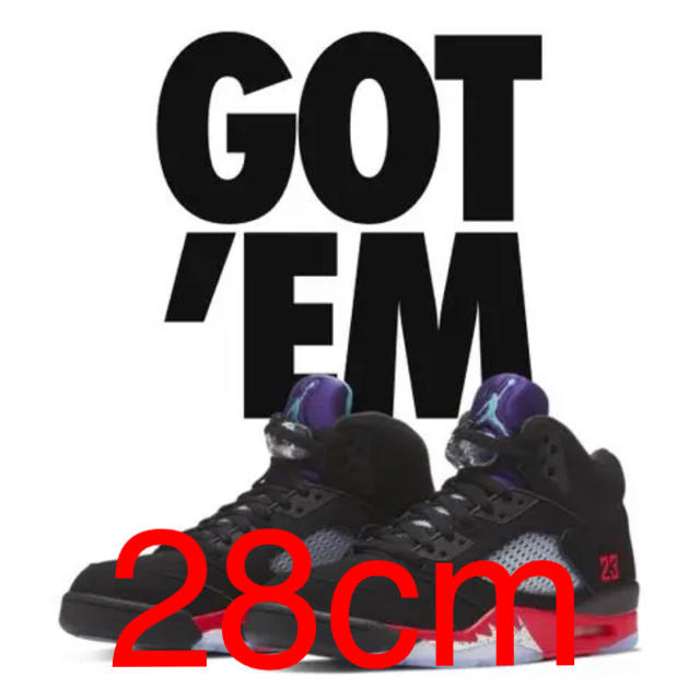 メンズAIRJORDAN5 TOP3 28cm