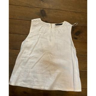 ザラ(ZARA)のzara   カットソー　XL(カットソー(半袖/袖なし))