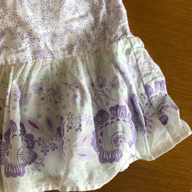 babyGAP(ベビーギャップ)の新品未使用 babyGap ワンピース 帽子 キッズ/ベビー/マタニティのベビー服(~85cm)(ワンピース)の商品写真