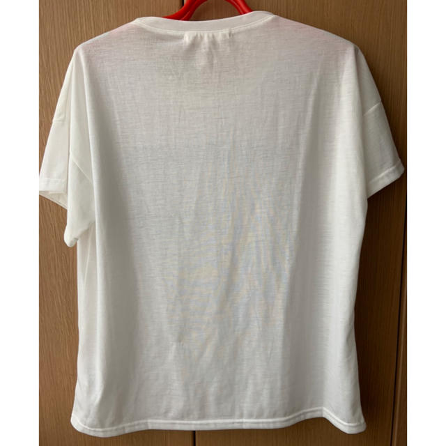 半袖 Tシャツ Lサイズ 白 ホワイト カットソー トップス 新品 未着用 夏服 レディースのトップス(Tシャツ(半袖/袖なし))の商品写真