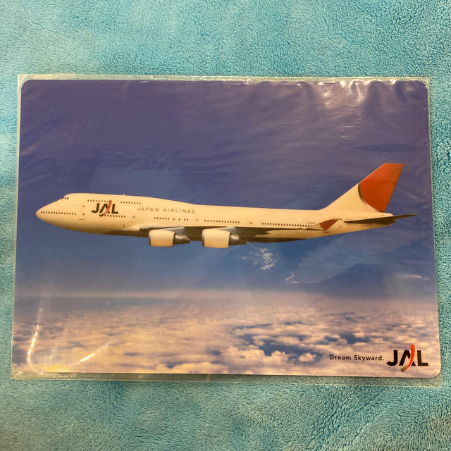 非売品　JAL 下敷き エンタメ/ホビーのコレクション(ノベルティグッズ)の商品写真