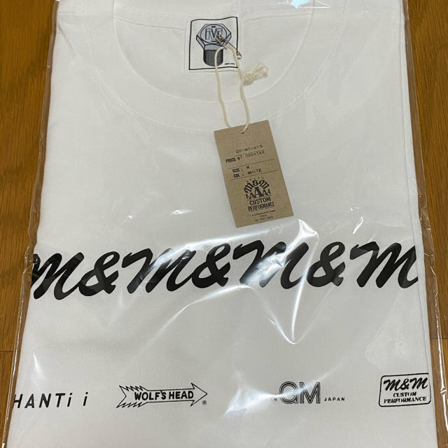 M&M(エムアンドエム)のM&M エムアンドエム　コラボ　tシャツ  キムタク着 メンズのトップス(Tシャツ/カットソー(半袖/袖なし))の商品写真