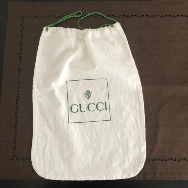 Gucci(グッチ)のGUCCI グッチ　巾着(ネル) ショップ袋 レディースのバッグ(ショップ袋)の商品写真