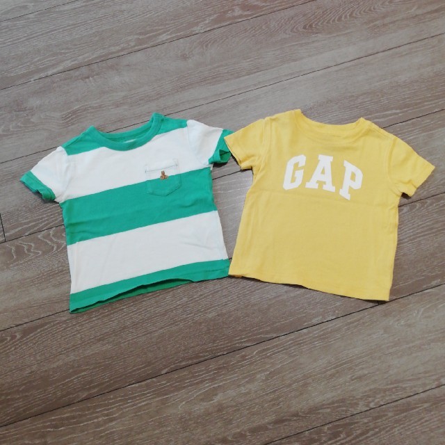 babyGAP(ベビーギャップ)のGAP Ｔシャツ　2枚セット キッズ/ベビー/マタニティのベビー服(~85cm)(Ｔシャツ)の商品写真