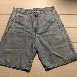 ゲス(GUESS)の90's  GUESS デニム　バギーパンツ　36インチ　ゲス　90s(ショートパンツ)