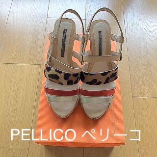 ペリーコ(PELLICO)のPELLICO SUNNY ペリーコ サニー ウェッジソール サンダル 36(サンダル)