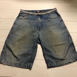 トミーヒルフィガー(TOMMY HILFIGER)のTommy Jeans デニム　ショートパンツ　ワイドシルエット　トミー(ショートパンツ)