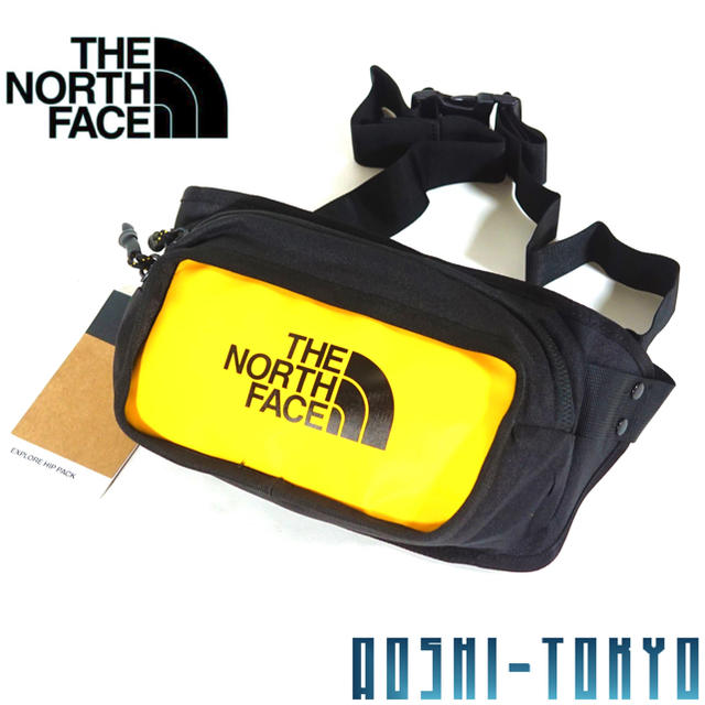 ◆日本未発売◆NORTH  FACE EXPLORE ヒップバッグ　/イエロー