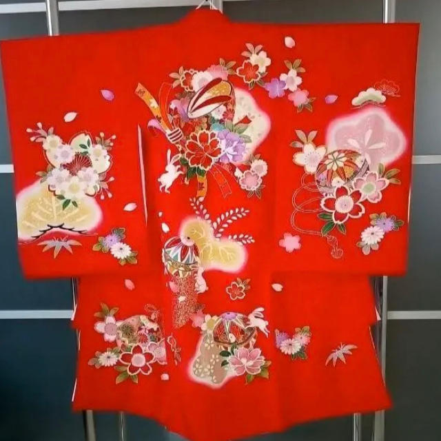 お宮参り 着物 女の子 2メモリアル/セレモニー用品