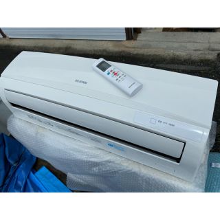 アイリスオーヤマ(アイリスオーヤマ)の室外機も送料込 2018年製 6畳用 エアコン 2.2kw クーラー アイリス(エアコン)