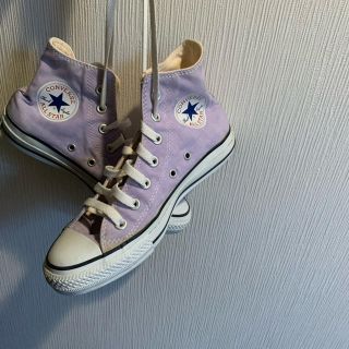 コンバース(CONVERSE)のコンバース　オールスター　ハイカット　パープル　パステル(スニーカー)