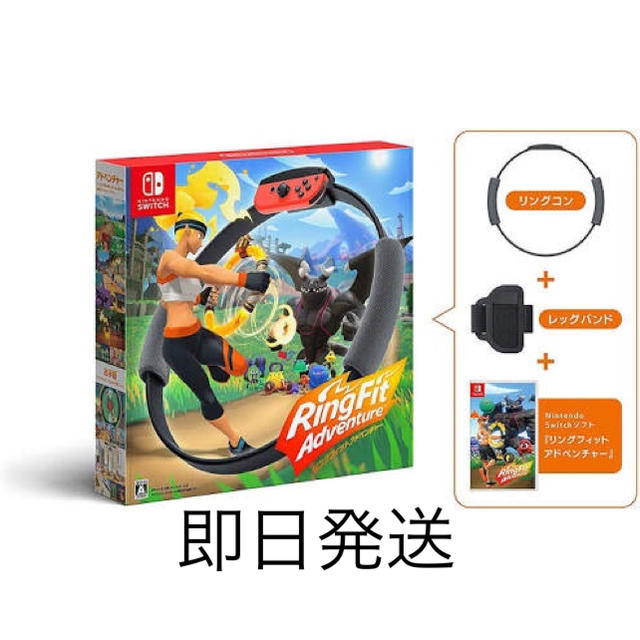 Nintendo switch リングフィットアドベンチャー ソフト