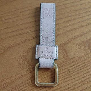 グッチ(Gucci)の値下げ【GUCCI】レザー キーリング(キーホルダー)