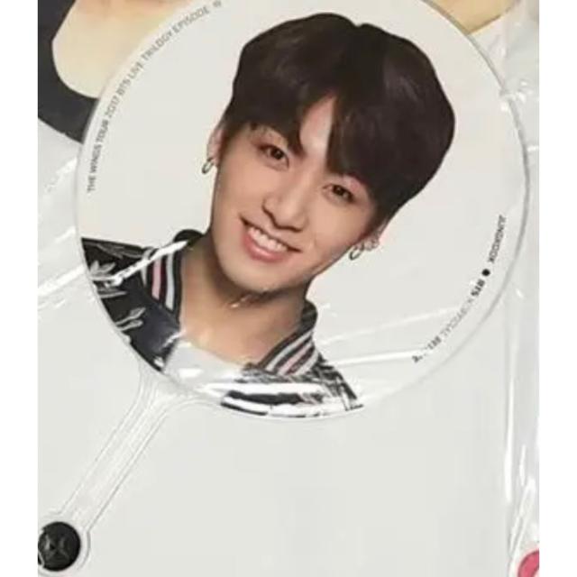 BTS うちわ公式 ジョングク ファイナル 公式】BTS ジョングク グク セット うちわ プレミアムフォト