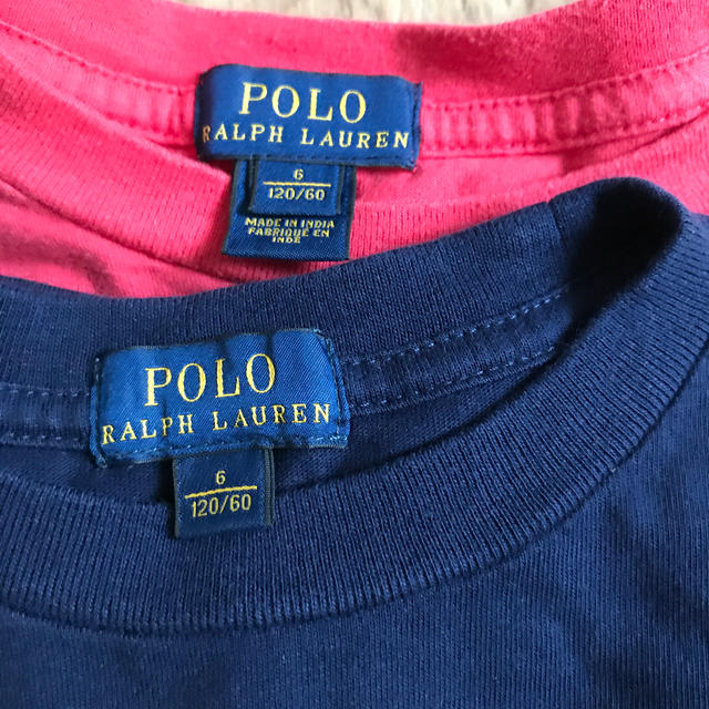 Ralph Lauren(ラルフローレン)の120 POLO Tシャツ キッズ/ベビー/マタニティのキッズ服男の子用(90cm~)(Tシャツ/カットソー)の商品写真