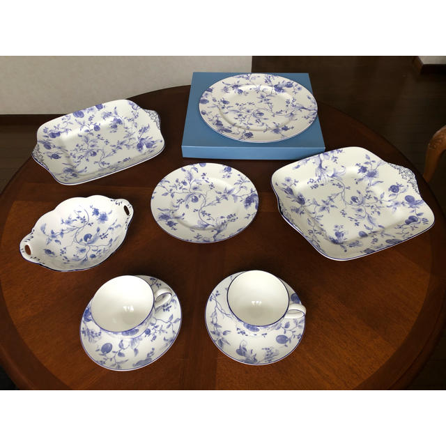 WEDGWOOD - 【美品】ウェッジウッド☆ブループラム☆ティーセットの+