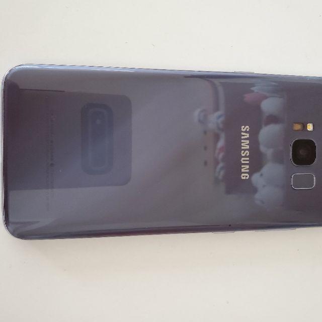 SAMSUNG(サムスン)の【美品】Galaxy S8 Orchid Gray 64GB SM-G950FD スマホ/家電/カメラのスマートフォン/携帯電話(スマートフォン本体)の商品写真