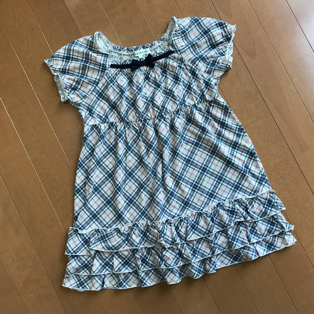 3can4on(サンカンシオン)の【3can4on】ワンピース size120 キッズ/ベビー/マタニティのキッズ服女の子用(90cm~)(ワンピース)の商品写真