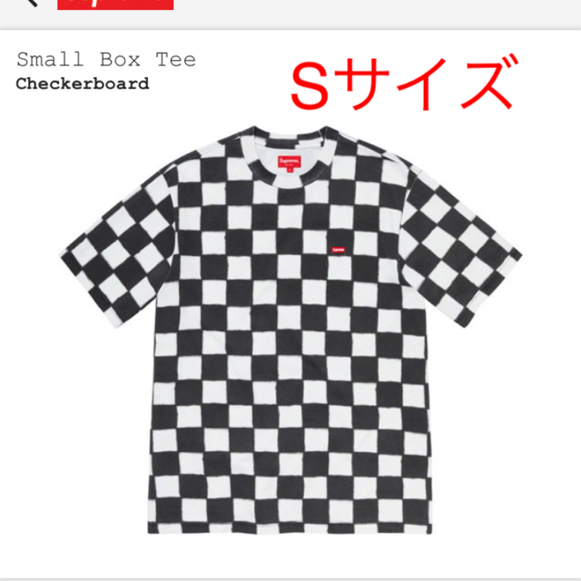 【希少Sサイズ】Small Box Logo Tee チェッカー Sサイズ