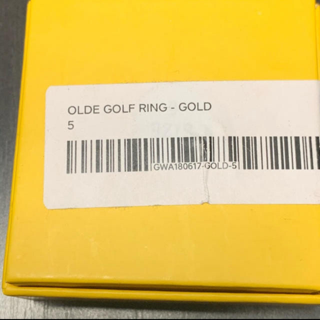 OLDE RING GOLF WANG ゴルフ Tyler タイラー　18kversaceベルサーチ