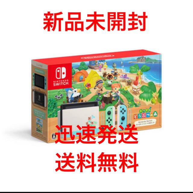 新品 Nintendo Switch あつまれ どうぶつの森 セット 同梱版