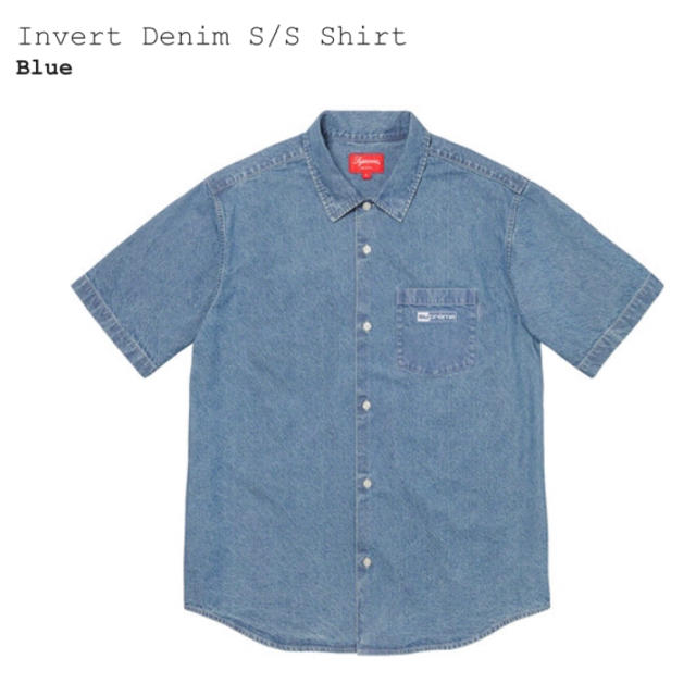 supreme s/s denim shirt  XL