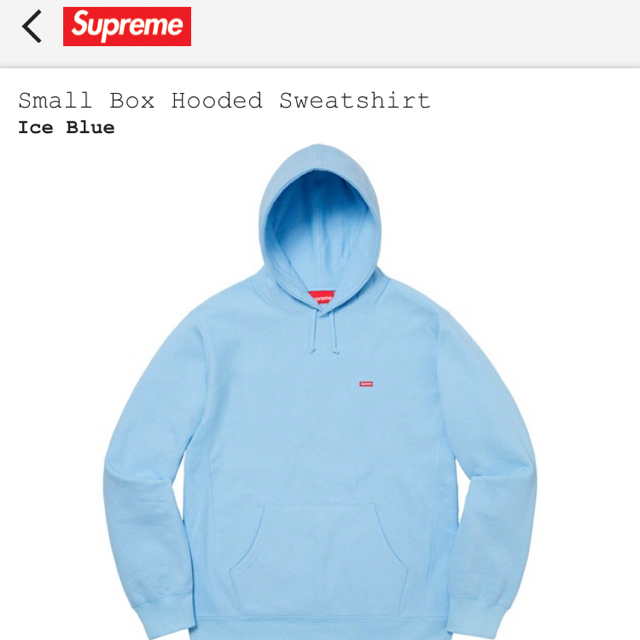 ♪お正月特価♪ Supreme パーカー small logo  Large